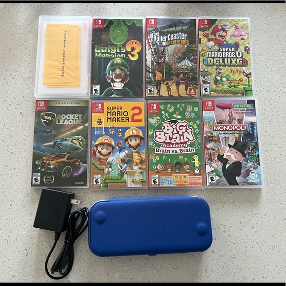 Nintendo Switch Lite with Extras! - Picture 2 of 9